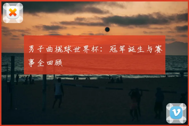 男子曲棍球世界杯:冠军诞生与赛事全回顾