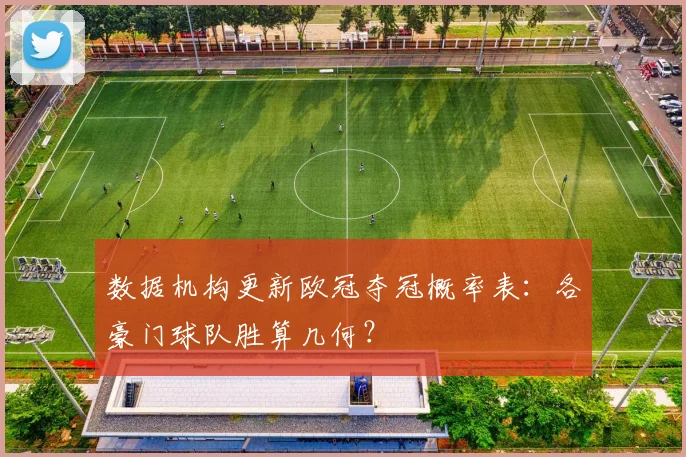 数据机构更新欧冠夺冠概率表:各豪门球队胜算几何?